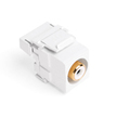 Leviton COAXIAL CONNECTORS CONN RCA 110 WH/WH 40735-RWW